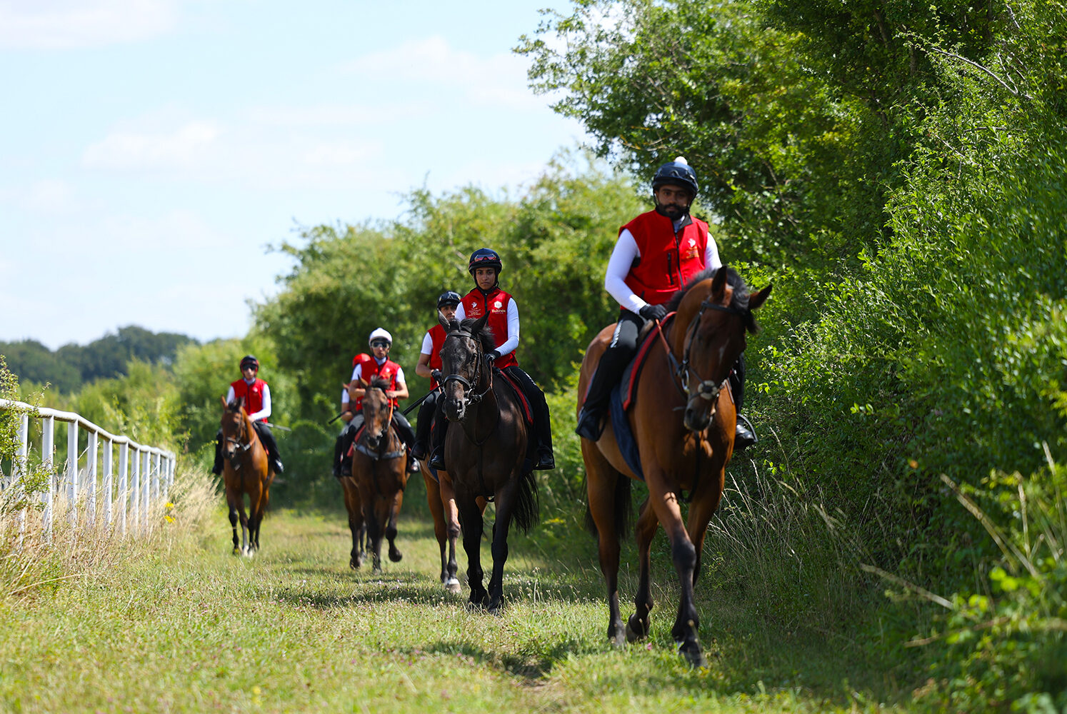 Rashid Equestrian and Horseracing Club organizes "Bahrain Jockeys" Program supported by Tamkeen