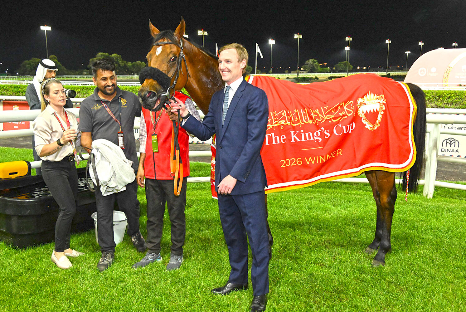 George Scott Racing Logo The Bahrain Turf Club
