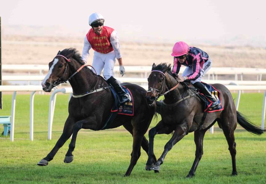 Bahraini trained horses lead the way in first two Bahrain Turf Series races